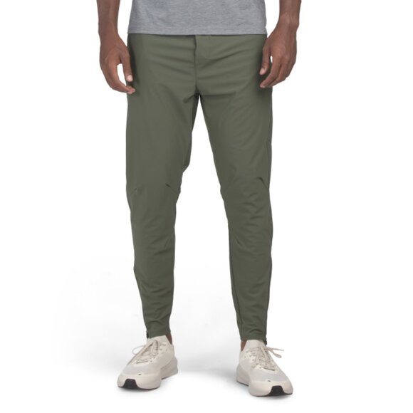 KENNETH COLE Olive Active Lightweight Tech Joggers - Picture 1 of 2
